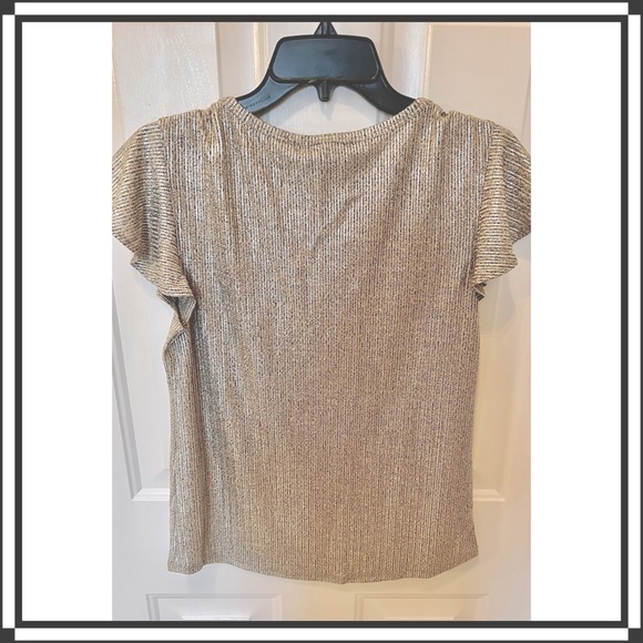 WHBM Metallic Top (NWT) - Picture 7 of 8